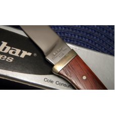 Ka-Bar Cleveland Ohio 1228 Stainless Hong Kong Wood Fixed Blade Sheath Knife in Box c.1966-1982 Ka-Bar Cleveland Ohio 1228 Stainless Hong Kong Wood Fixed Blade Sheath Knife in Box c.1966-1982