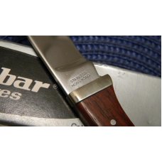 Ka-Bar Cleveland Ohio 1228 Stainless Hong Kong Wood Fixed Blade Sheath Knife in Box c.1966-1982 Ka-Bar Cleveland Ohio 1228 Stainless Hong Kong Wood Fixed Blade Sheath Knife in Box c.1966-1982
