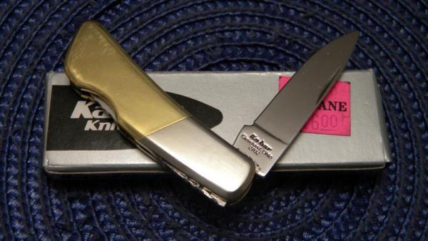 Ka-Bar Cleveland Ohio 2702 Stainless Hong Kong Lockback Knife in Box c.1966-1982 Ka-Bar Cleveland Ohio 2702 Stainless Hong Kong Lockback Knife in Box c.1966-1982