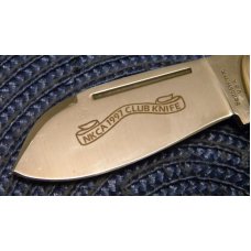 Smith & Wesson USA Red Bone Sunfish Elephant Toe 1997 NKCA Club Knife Smith & Wesson USA Red Bone Sunfish Elephant Toe 1997 NKCA Club Knife