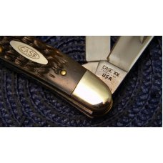 Case XX USA 9 Dot (1981) Bone 6347HP Stockman Knife Case XX USA 9 Dot (1981) Bone 6347HP Stockman Knife