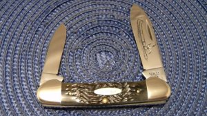 Case XX USA 8 Dot (1982) Bone 62131 Canoe Knife
