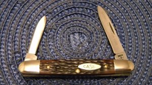 Case XX SS USA 8 Dot (1972) Delrin 06263 SSP Razor Edge Pen Knife