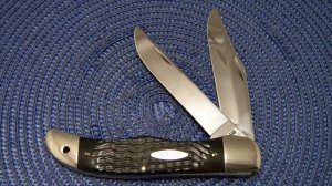 Case XX USA 8 Dot (1982) Wood 6265 SAB Folding Hunter Knife