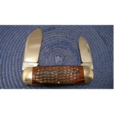 Case XX USA 6 Dot (1974) Wood 6250 Elephant Toe Knife Case XX USA 6 Dot (1974) Wood 6250 Elephant Toe Knife