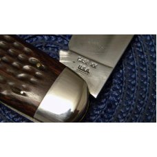 Case XX USA 6 Dot (1974) Wood 6250 Elephant Toe Knife Case XX USA 6 Dot (1974) Wood 6250 Elephant Toe Knife