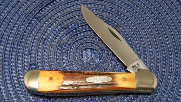 Case XX SS USA 9 Dot (1981) Stag 5149 SSP Copperhead Knife Case XX SS USA 9 Dot (1981) Stag 5149 SSP Copperhead Knife