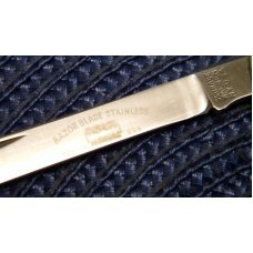 Schrade Walden NY USA Cracked Ice SS700 Razor Blade Stainless Advertising Melon Tester Knife Schrade Walden NY USA Cracked Ice SS700 Razor Blade Stainless Advertising Melon Tester Knife