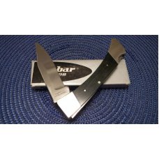 Ka-Bar Cleveland Ohio 1607 Stainless Hong Kong Black Lockback Knife in Box c.1966-1982 Ka-Bar Cleveland Ohio 1607 Stainless Hong Kong Black Lockback Knife in Box c.1966-1982