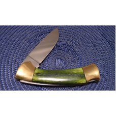 Boker Solingen Germany Stainless Tree Brand Green Bone 3000 440C Lockback Knife Boker Solingen Germany Stainless Tree Brand Green Bone 3000 440C Lockback Knife