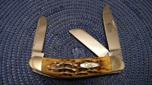 Case XX USA 2003 Antique Bone First Production Run TB6339 SS Tony Bose Sowbelly Knife