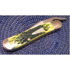 Case XX USA 2002 Green Bone Limited Edition 61953 L SS Russlock Knife Case XX USA 2002 Green Bone Limited Edition 61953 L SS Russlock Knife