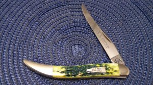 Case XX USA 2002 Green Bone Limited Edition 610094 SS Toothpick Knife