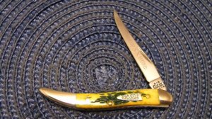 Case XX USA 2002 Green Bone Limited Edition 610096 SS Tiny Toothpick Knife