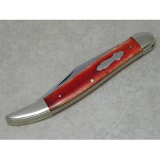 Fight'n Rooster Germany Red Bone Toothpick Knife Still Water Runs Deep c.1987 Fight'n Rooster Germany Red Bone Toothpick Knife Still Water Runs Deep c.1987