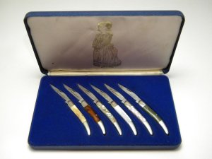 Parker Japan Princess Miniature Toothpick Knife Set 