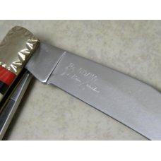 Remington Bullet Madison NC USA Brian Yellowhorse Exotic Jumbo Trapper Knife Remington Bullet Madison NC USA Brian Yellowhorse Exotic Jumbo Trapper Knife