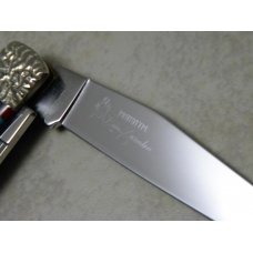 Case XX USA 2004 Brian Yellowhorse Prototype Exotic 3254 SS Trapper Knife Case XX USA 2004 Brian Yellowhorse Prototype Exotic 3254 SS Trapper Knife