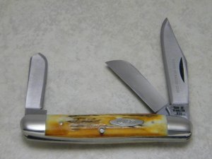 Case XX Stainless USA 9 Dot (1971) Stag 5347HP SSP Tested XX Razor Edge Stockman Knife