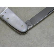 C. Lutters & Cie Solingen Rostfrei Split Pearl Corkscrew Knife C. Lutters & Cie Solingen Rostfrei Split Pearl Corkscrew Knife