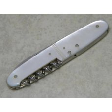 C. Lutters & Cie Solingen Rostfrei Split Pearl Corkscrew Knife C. Lutters & Cie Solingen Rostfrei Split Pearl Corkscrew Knife
