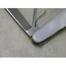Wilh. Bruckmann Solingen-O Germany Rostfrei Pearl Corkscrew Lobster Knife Wilh. Bruckmann Solingen-O Germany Rostfrei Pearl Corkscrew Lobster Knife