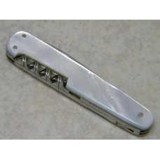 Wilh. Bruckmann Solingen-O Germany Rostfrei Pearl Corkscrew Lobster Knife Wilh. Bruckmann Solingen-O Germany Rostfrei Pearl Corkscrew Lobster Knife