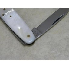 WB Wilh. Bruckmann Solingen Germany Rostfrei Split Pearl Pen Knife WB Wilh. Bruckmann Solingen Germany Rostfrei Split Pearl Pen Knife
