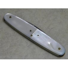 WB Wilh. Bruckmann Solingen Germany Rostfrei Split Pearl Pen Knife WB Wilh. Bruckmann Solingen Germany Rostfrei Split Pearl Pen Knife