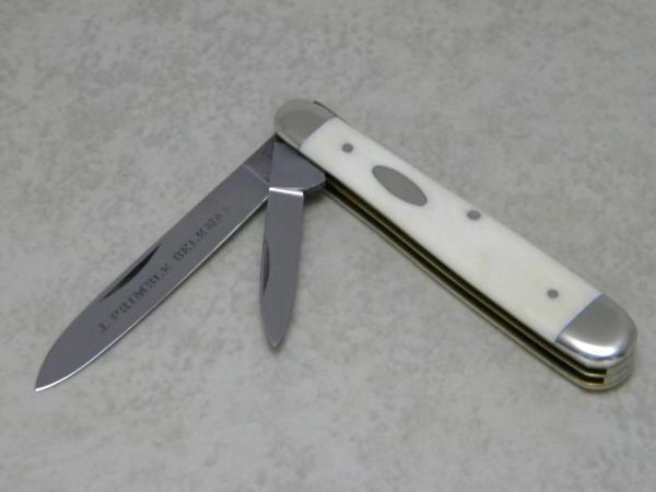 J Primble Belknap Germany Genuine Ivory 2 Blade Jack Knife c.1955 J Primble Belknap Germany Genuine Ivory 2 Blade Jack Knife c.1955