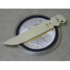 Genuine Carved Elephant Ivory Page Cutter Knife