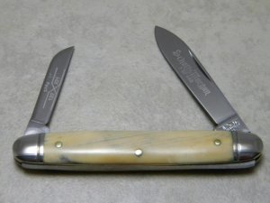 Schatt & Morgan Titusville PA. 2003 Genuine Ivory 122221 Pen Knife
