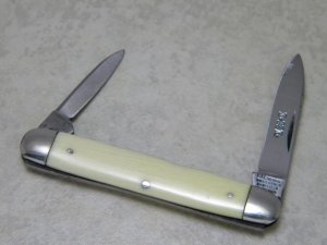 I* X.L. George Wostenholm Sheffield England Imitation Piano Key Ivory Pen Knife