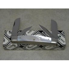 Queen USA 1987 North Star Blade Collectors Pearl Large 4 Blade Congress Knife in Box
