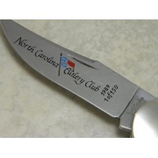 Boker Solingen Germany Bone 1989 North Carolina Cutlery Club Lockback Knife Boker Solingen Germany Bone 1989 North Carolina Cutlery Club Lockback Knife