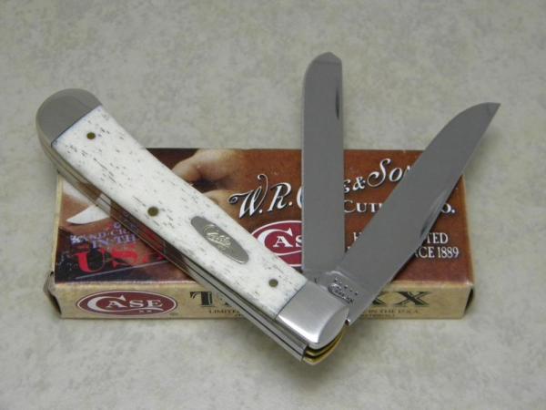 Case XX USA 2010 Antique Bone 6254 SS Trapper Knife in Box Case XX USA 2010 Antique Bone 6254 SS Trapper Knife in Box