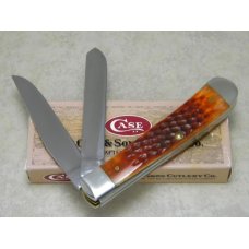 Case XX USA 4 Dot (1996) Bone 6254 SS Trapper Knife in Box