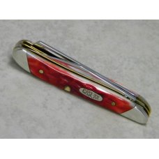 Case XX USA 2012 Red Bone 6220 1/2 SS Slanted Bolsters Trappernut Peanut Knife in Box Case XX USA 2012 Red Bone 6220 1/2 SS Slanted Bolsters Trappernut Peanut Knife in Box
