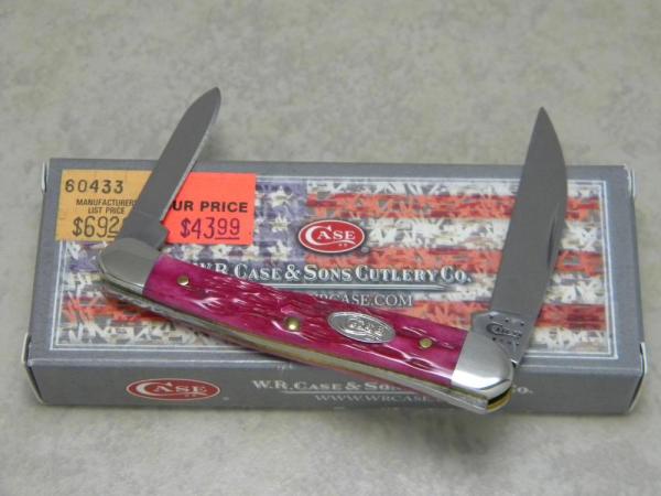 Case XX USA 2012 Magenta Bone 62109W SS Wharncliffe Mini or Baby Copperhead Knife in Box Case XX USA 2012 Magenta Bone 62109W SS Wharncliffe Mini or Baby Copperhead Knife in Box