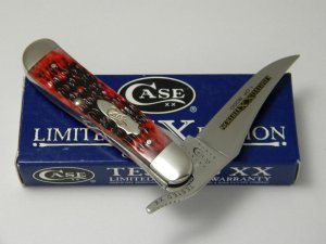 Case XX USA 2010 Crimson Bone 61953L SS Limited Edition Russlock Knife in Box