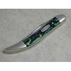 Case XX USA 2008 Pocket Worn Burnt Green Bone 610096 SS Tiny Toothpick Knife in Box Case XX USA 2008 Pocket Worn Burnt Green Bone 610096 SS Tiny Toothpick Knife in Box