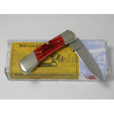 Case XX USA 2012 Pocket Worn Old Red Bone 61225L SS Lockback Knife in Box Case XX USA 2012 Pocket Worn Old Red Bone 61225L SS Lockback Knife in Box