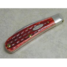 Case XX USA 2009 Pocket Worn Old Red Bone TB61117 SS Tony Bose Sway Back Gent Knife in Box Case XX USA 2009 Pocket Worn Old Red Bone TB61117 SS Tony Bose Sway Back Gent Knife in Box