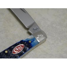 Case XX USA 2012 Sky Blue Bone TB61117 SS Tony Bose 1st Run Sway Back Gent Knife in Box Case XX USA 2012 Sky Blue Bone TB61117 SS Tony Bose 1st Run Sway Back Gent Knife in Box