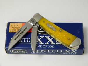 Case XX USA 2012 Marigold Bone TB62117 SS Limited Edition Tony Bose Sway Back Jack Knife in Box
