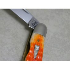 Case XX USA 2010 Orange Bone 62046 1/2 SS Humpback Half Whittler Knife in Box Case XX USA 2010 Orange Bone 62046 1/2 SS Humpback Half Whittler Knife in Box
