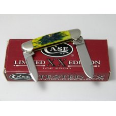 Case XX USA 2002 Lemon Lime Bone 62132 SS Limited Edition Baby Butterbean Canoe Knife in Box Case XX USA 2002 Lemon Lime Bone 62132 SS Limited Edition Baby Butterbean Canoe Knife in Box