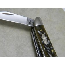 Case XX USA 4 Dot (1996) Green Bone G6520 SS 5 Blade Peanut Knife in Box Case XX USA 4 Dot (1996) Green Bone G6520 SS 5 Blade Peanut Knife in Box