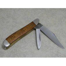 Case XX Bradford PA USA 1990 Curly Maple 7220 SS Peanut Knife Case XX Bradford PA USA 1990 Curly Maple 7220 SS Peanut Knife