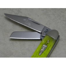 Case XX USA 2009 Lime Green Bone 63090 SS 1st Run Stockman Knife in Box Case XX USA 2009 Lime Green Bone 63090 SS 1st Run Stockman Knife in Box
